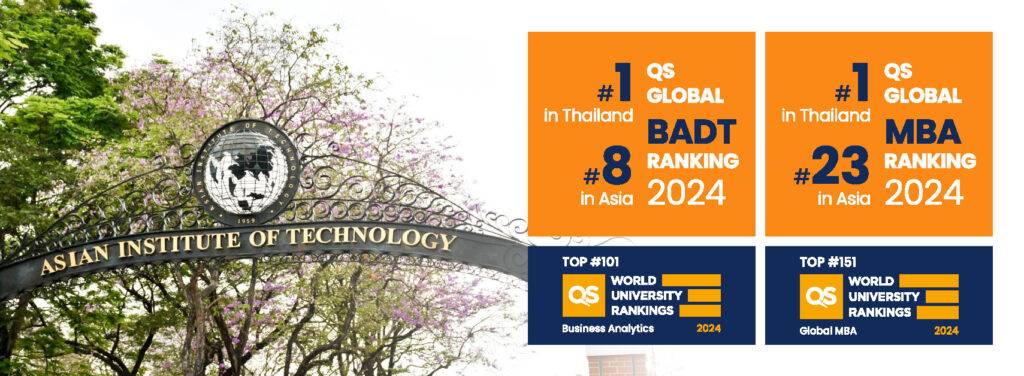 Xếp hạng chương trình thạc sĩ của trường quản lý SOM AIT 2024 - QS Ranking