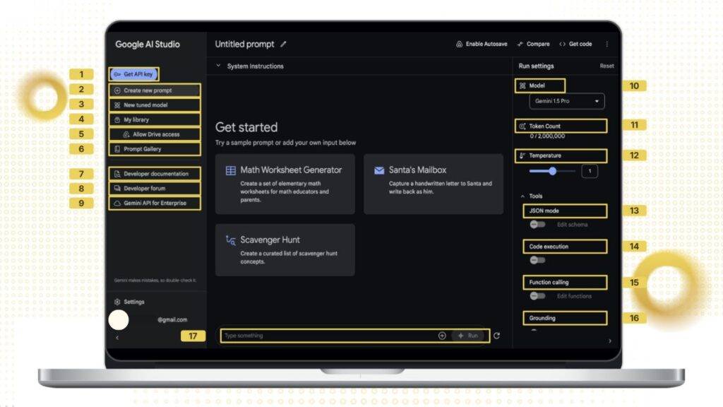 Google AI Studio là gì? So sánh Google AI Studio và Gemini 3 Google AI Studio là gì